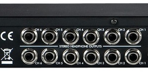 HeadAmp6 - מגבר אוזניות 6 ערוצים עם 3 יציאות לכל ערוץ. Art