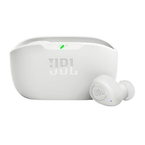 אוזניות אלחוטיות JBL Wave Buds TWS לבן