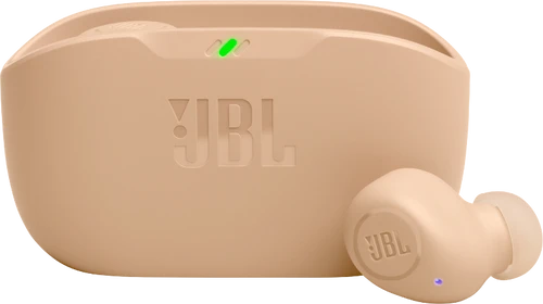 אוזניות אלחוטיות JBL Wave Buds TWS בז'