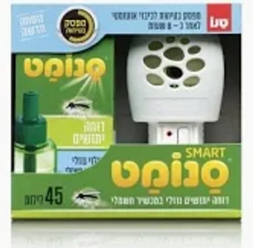סנומט SMART מכשיר+ מילוי דוחה יתושים