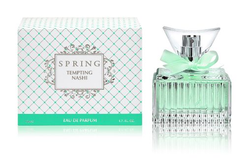 בושם לאישה ספרינג SPRING TEMPTING NASHI 75 ML E.D.P 