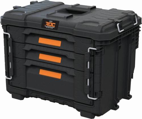 ארגז כלים 3 מגירות מקצועי אטום למים ROC 17212468 כתר