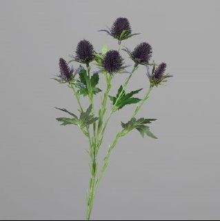  ענף פרחים סגולים 57 ס