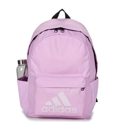 תיק גב Adidas דגם קלאסיק - סגול לוגו לבן