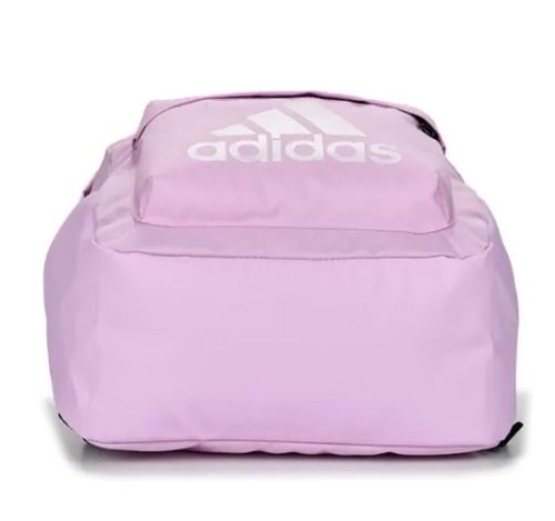 תיק גב Adidas דגם קלאסיק - סגול לוגו לבן