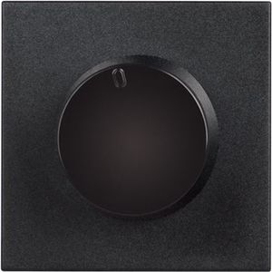 דימר חילוף 500W לליבון, 2 מודול שחור CLASSIA