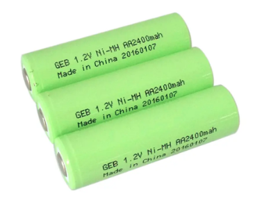 סוללות נטענות ניקל מטל 2400mAH AA