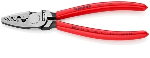 לוחץ סופיות 180 ממ Knipex