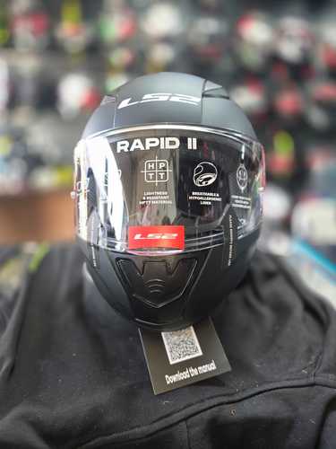 מכירה מתצוגה - קסדה מלאה LS2 Rapid II שחור מדיום