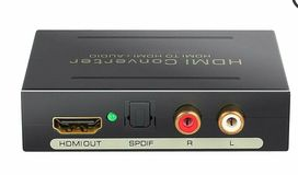 ממיר חולץ אודיו אופטי ואנלוגי מכבל HDMI 
