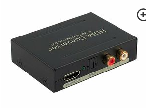 ממיר חולץ אודיו אופטי ואנלוגי מכבל HDMI 
