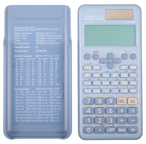 מחשבון מדעי CASIO FX-991ES PLUS (מגוון צבעים לבחירה)