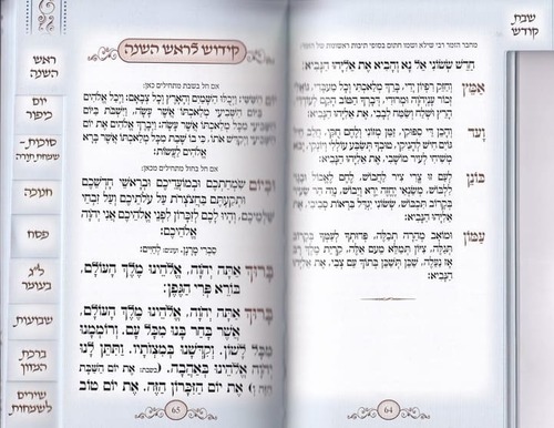 ספר קידוש מדורג כריכת סקאי