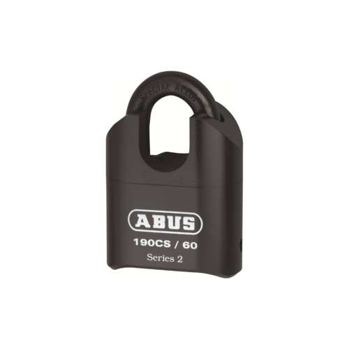 מנעול תליה קומבינציה מוגן שאקל ABUS 190CS60