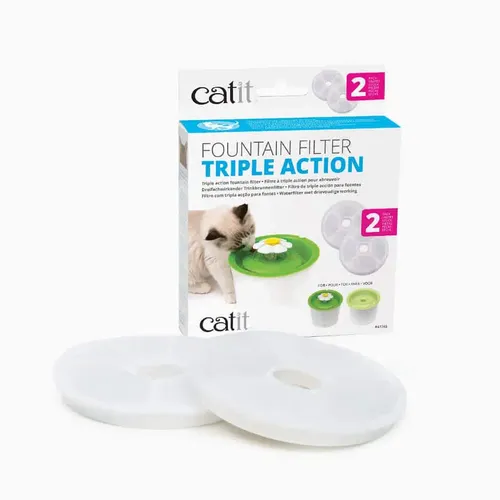 קט איט פילטר למזרקת מים פרח לחתול 2 יחידות Cat it