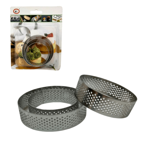 סט 3 רינגים מחוררים עגולים