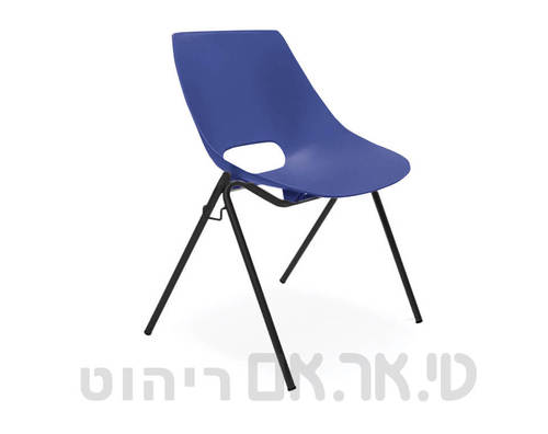 כחול עם רגל שחורה