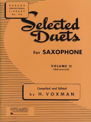 Selected Duets for Saxophone Volume 2 - Advanced