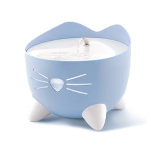 קט איט מזרקת מים פיקסי בצבע כחול לחתול 2.5 ליטר Cat it