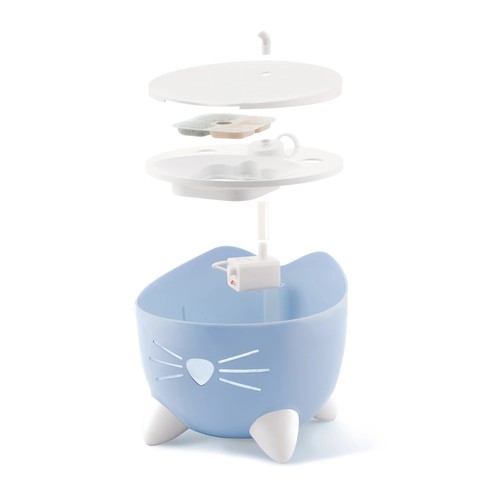 קט איט מזרקת מים פיקסי בצבע כחול לחתול 2.5 ליטר Cat it