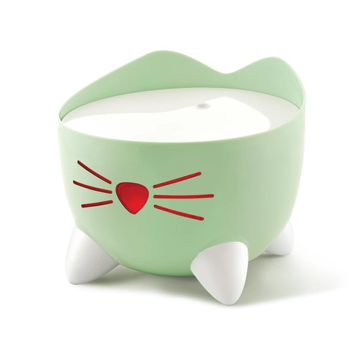 קט איט מזרקת מים פיקסי בצבע ירוק לחתול 2.5 ליטר Cat it