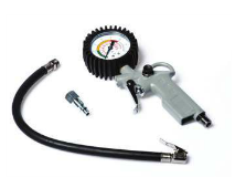אקדח ניפוח כולל שעון ROHER TOOLS