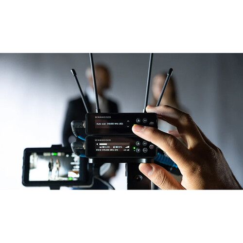 מערכת מיקרופון יד אלחוטית למצלמה Sennheiser EW-DP 835