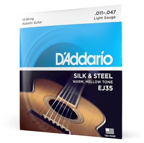 D'Addario 11-47 Light 12-String Acoustic Guitar Strings