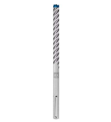 מקדח לבטון ראש צלב קרבייד מלא SDS-MAX-8X