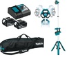 עמוד תאורה 18V נטען כולל 2 סוללות 5.0 אמפר ומטען MAKITA DML814 מקיטה