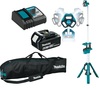עמוד תאורה 18V נטען כולל סוללה 6.0 אמפר ומטען MAKITA DML814 מקיטה