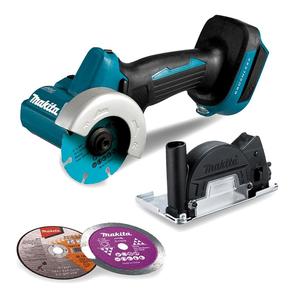 גוף משחזת מיני נטענת 76 מ"מ מנוע BL מתח 18V דגם MAKITA DMC300Z מקיטה