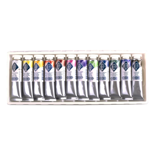 סט 12 צבעי טמפרה מקצועיים ARTIST Tempera (18 מ