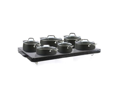 פלטה שבת 6 סירים ATL-500 גולד ליין Goldline