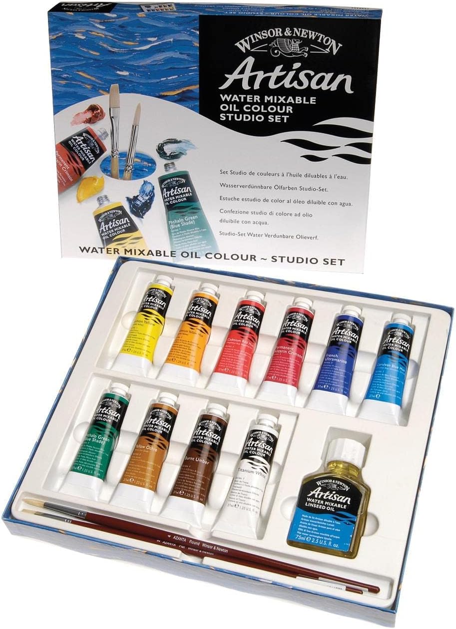 ערכת צבעי שמן על בסיס מים Artisan Water Mixable Oil Colour