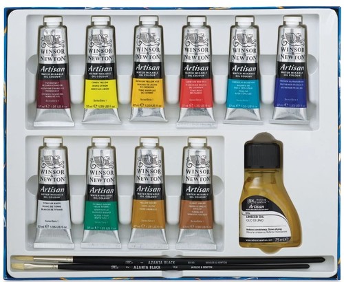ערכת צבעי שמן על בסיס מים Artisan Water Mixable Oil Colour