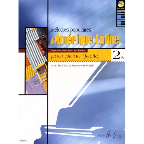 ספר תווים Rivoal: Melodies populaires d'Amerique Latine Vol.2B