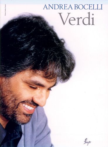 ספר תווים לפסנתר/שירה Andrea Bocelli: Verdi