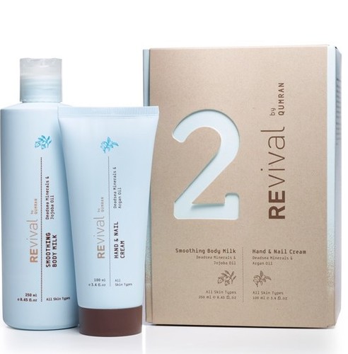 מארז חלב גוף וקרם ידיים Revival Body Treat Duo