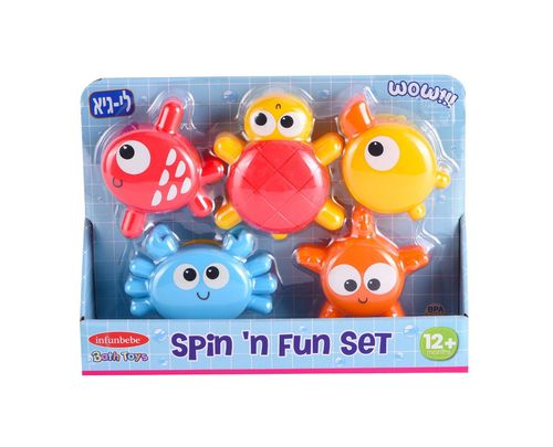 צעצוע אמבטיה spin fun set
