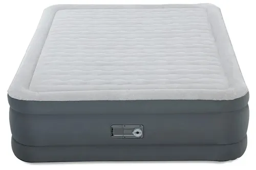 מזרן /  מיטה מתנפחת זוגית Queen Fortech Airbeds עם משאבה חשמלית מובנית, מתאים לאירוח ולמילואים