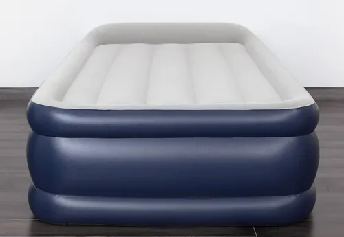מזרן /  מיטה מתנפחת יחיד INDOOR Airbeds עם משאבה חשמלית מובנית, מתאים לאירוח ולמילואים