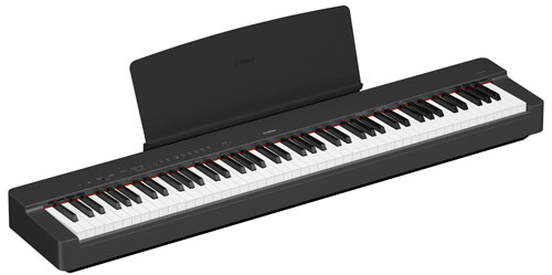 ‏פסנתר חשמלי 88 קלידים צבע שחור Yamaha P225