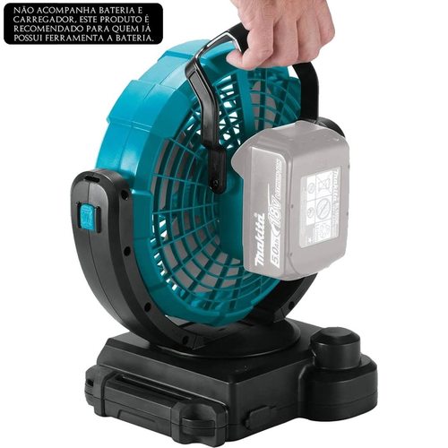 מאוורר 18V נטען DCF102Z גוף בלבד! תוצרת Makita