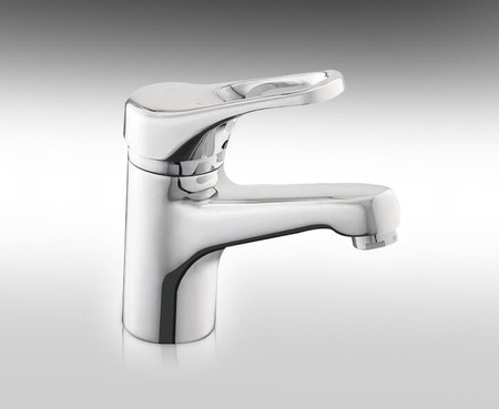 ברז פרח דגם אלפא עם ונטיל לכיור צבע כרום מבריק 302530 חמת