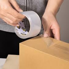 6 גלילי סרט דבק אריזה שקוף DELI PACKING TAPE 