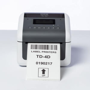מדפסת מדבקות שולחנית TD-4550DNWB באיכות גבוהה ברדר