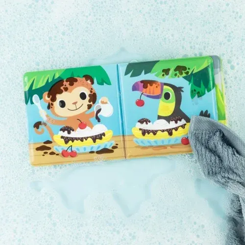 ספרון קסם לאמבטיה - ג'ונגל מתוך קולקציית במיוחד לילדים (שילוב בחדר הרחצה) - פתרון פונקציונלי ואסתטי לארגון הבית