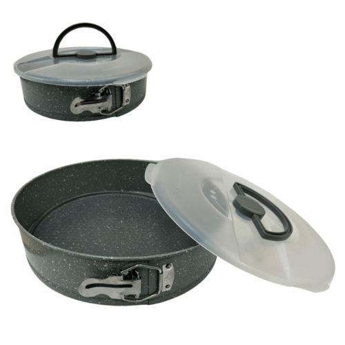 תבנית טפלון קפיץ עם מכסה קוטר 26 ס