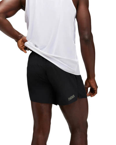 HOKA M GLIDE 5'' SHORT W/BRIEF-מכנסי ריצה גברים הו